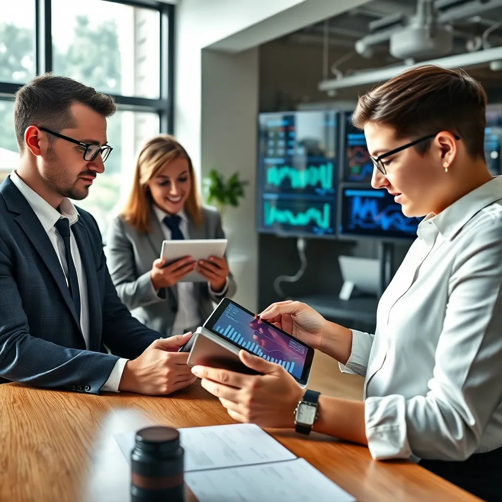 Professioneel business consultant team dat strategieën bespreekt met Nederlandse ondernemers